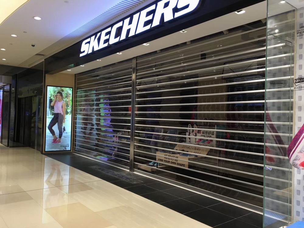 铝合金水晶卷帘门